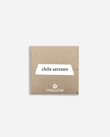 Semilla de Chile Serrano
